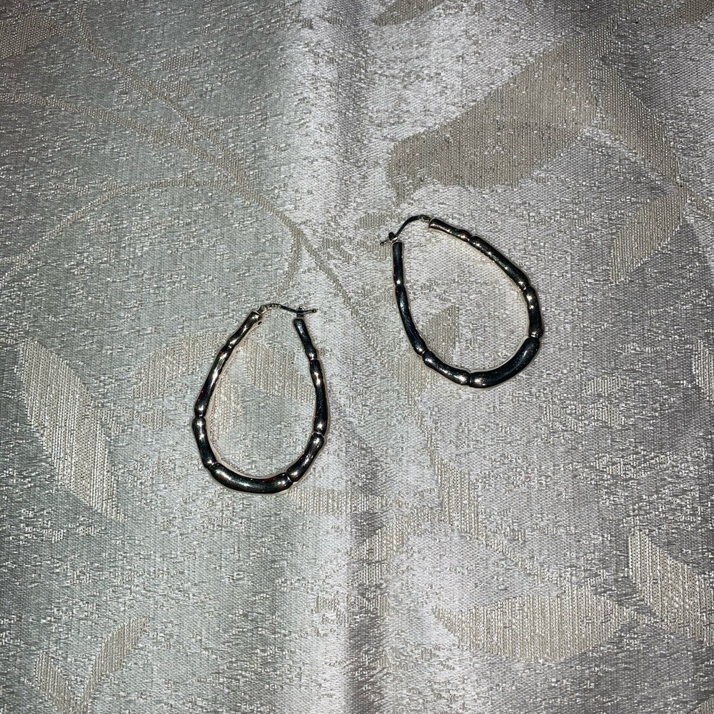 Sterling Silver Hoop Earrings